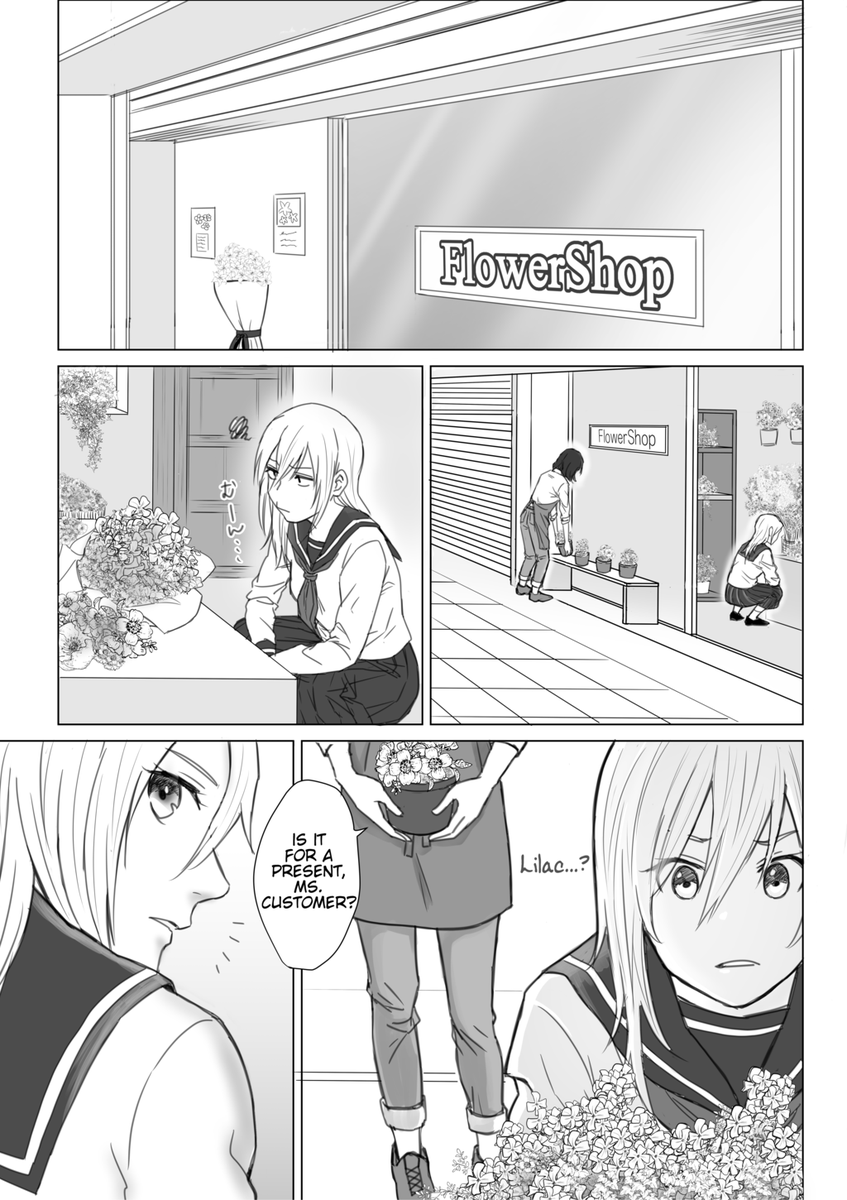 lit_manga's tweet photo. #Source: Florist Onee-san x Yankee JK by mugennitaberu
#Scanlanated by Shoshinsha on @MangaDex
Read online: https://t.co/91NGwstSBr
#Romance #ShoujoAi https://t.co/3NlmY2saf4