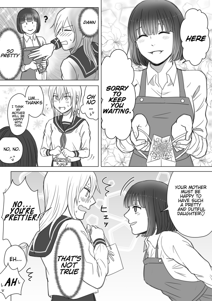lit_manga's tweet photo. #Source: Florist Onee-san x Yankee JK by mugennitaberu
#Scanlanated by Shoshinsha on @MangaDex
Read online: https://t.co/91NGwstSBr
#Romance #ShoujoAi https://t.co/3NlmY2saf4
