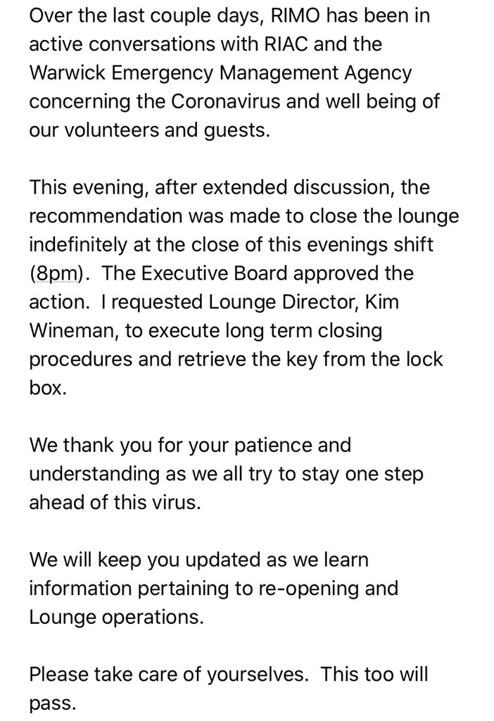 RIMO (@rimozero6) on Twitter photo Statement from RIMO Board. <a href="/RIVetsDirector/">kasim yarn</a> @tfgreenairport <a href="/WarwickRI/">Warwick RI Tourism</a> <a href="/Rick_Rathbun/">Rick Rathbun</a> <a href="/warwickripd/">Warwick Police</a> <a href="/WarwickFD/">Warwick Fire Dept</a> Statement from RIMO Board. <a href="/RIVetsDirector/">kasim yarn</a> @tfgreenairport <a href="/WarwickRI/">Warwick RI Tourism</a> <a href="/Rick_Rathbun/">Rick Rathbun</a> <a href="/warwickripd/">Warwick Police</a> <a href="/WarwickFD/">Warwick Fire Dept</a>