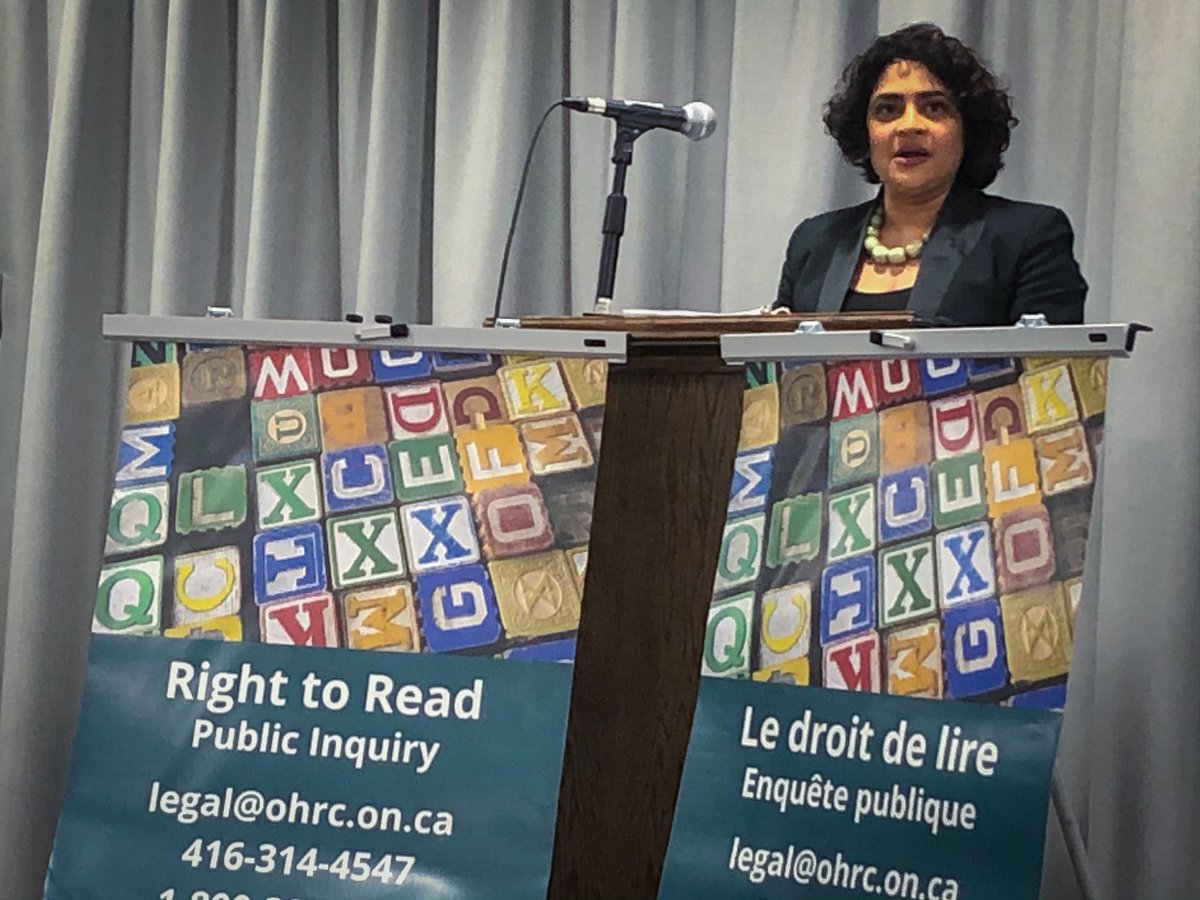 “Learning to read is not a privilege. It is a basic &amp; essential human right... yet, in classrooms across Ont, there are children who fail to learn to read, a critical &amp; foundational skill. This is unacceptable” @RenuMandhane 

Working on series on #RightToRead for <a href="/CBCTheNational/">CBC News: The National</a>