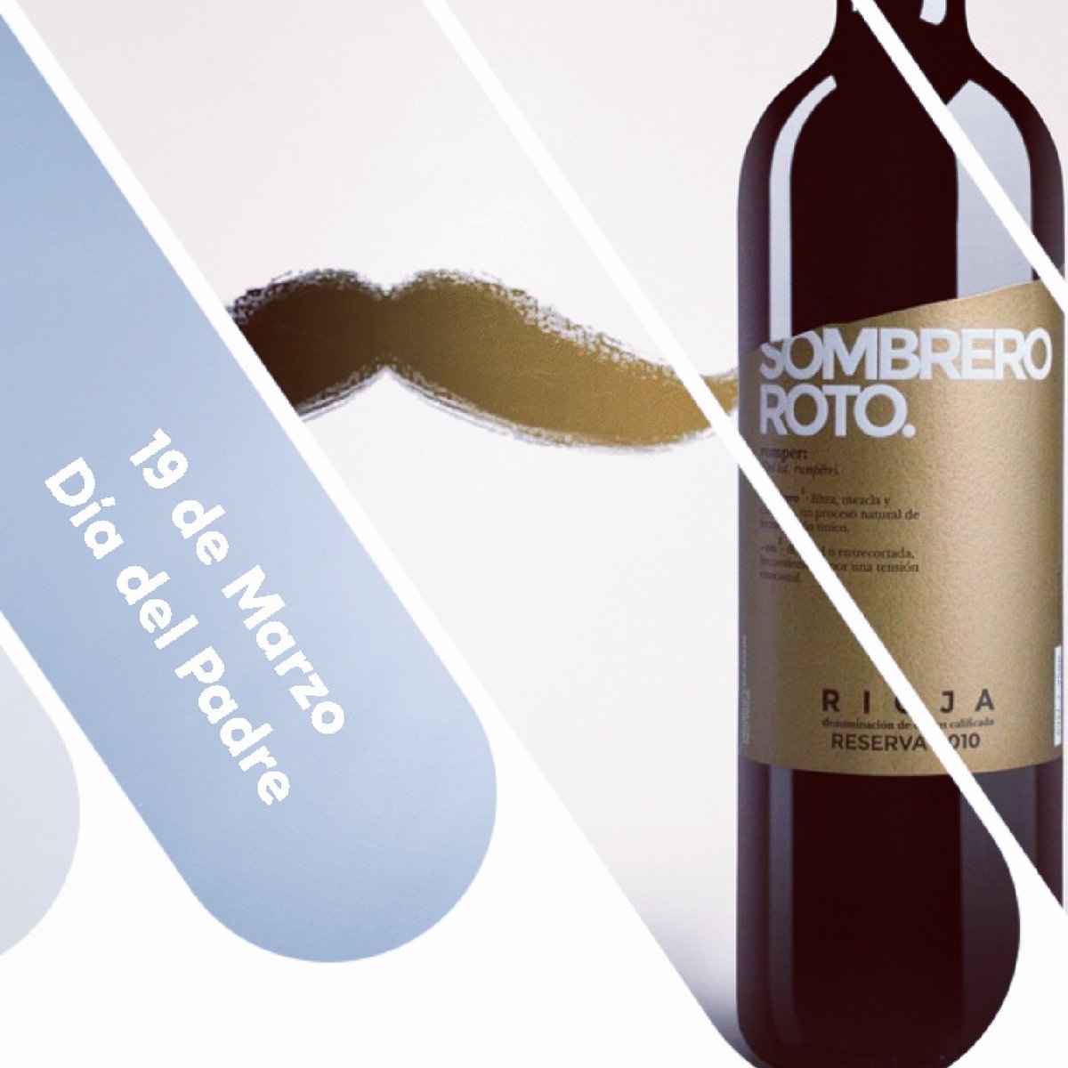 SingularAromaCo's tweet photo. Vino Sombrero Roto. #DiaDelPadre #art #winelover https://t.co/C65VjttGtA