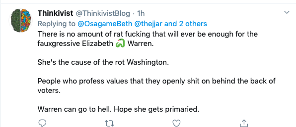 BethGoldHux's tweet photo. This will definitely make me want to switch from #WarrentoBiden and become #WarrentoSanders https://t.co/2tKDiuGVtR