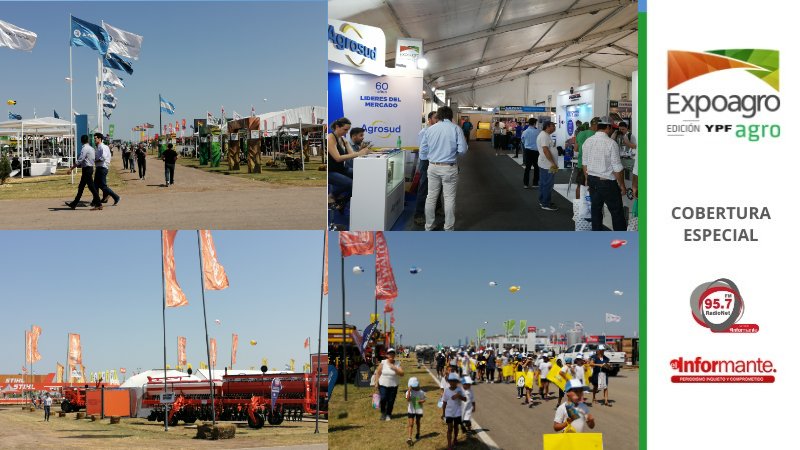 Primer día de <a href="/Expoagrocom/">Expoagro</a> 2020. Cuarta edición consecutiva en el Predio Ferial y Autódromo San Nicolás Ciudad. #CapitalNacionalDeLosAgronegocios <a href="/YPFAgro/">YPF Agro</a> <a href="/SNCIUDAD/">SNCIUDAD</a>