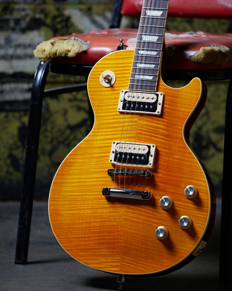 X 上的Gibson：「Slash Les Paul Standard Appetite Burst #gibson