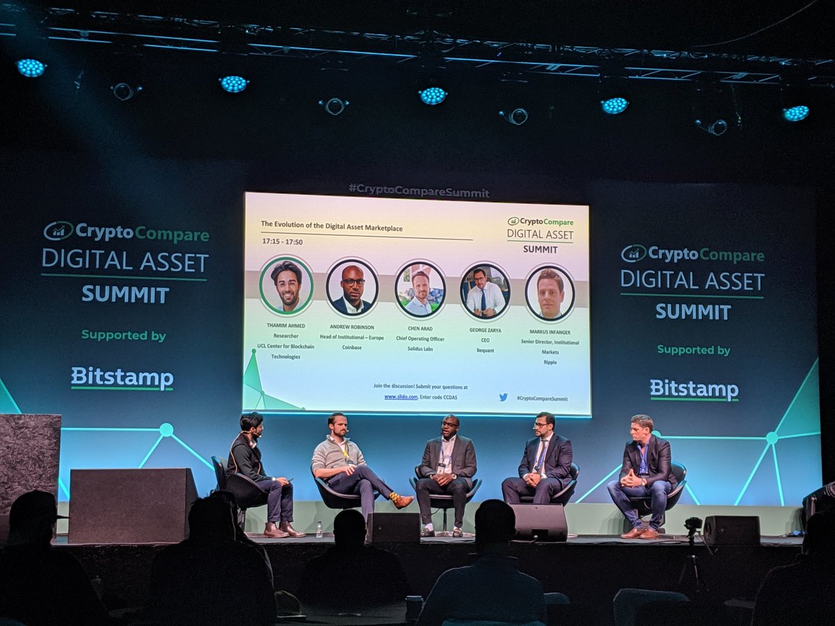 RippleXDev's tweet photo. Great day at #CryptoCompareSummit w/ partners, @Ripple markets team & @vegaprotocol, who launched their testnet today! Thanks to @CryptoCompare for hostingโ๏ธ https://t.co/xER4ULZFSb