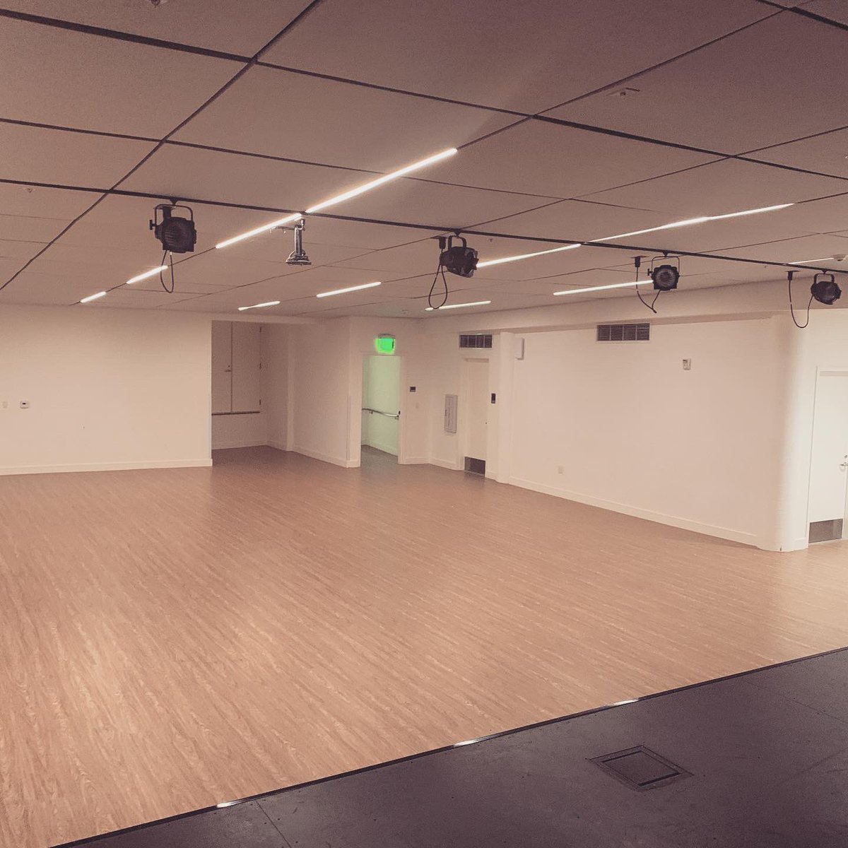 agbupac's tweet photo. Have you seen our multipurpose room yet? Great for rehearsals, smaller performances and events! Also the perfect space to avoid this week of rain. https://t.co/BR4UYDu1tI