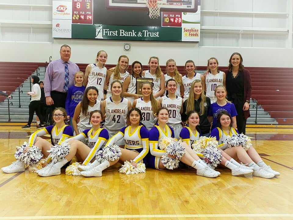 Very proud to be joining these ladies at State in Rapid City! #GoFliers