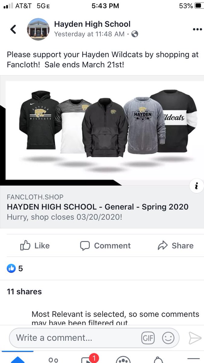 WeAreCatsHHS's tweet photo. Get your HHS spirit gear! https://t.co/LoNFofSZJB