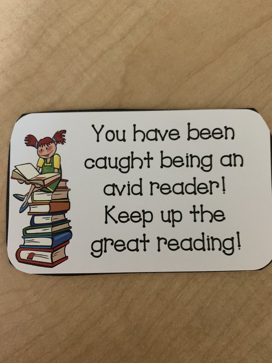 Thank you <a href="/JenniferMcWatt1/">Jennifer McWatters</a> for finding some avid readers in our class!  <a href="/tegacaytitans/">Tega Cay Titans</a> #opportunity