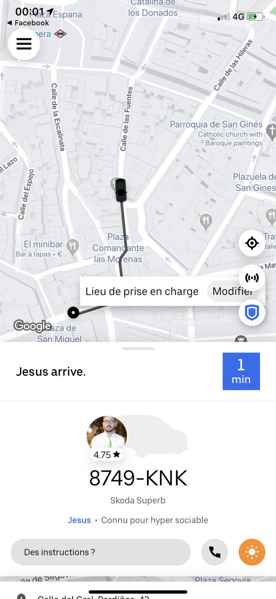 CortoPeyron's tweet photo. This uber driver stole my computer !! @Uber_ES @UberFR https://t.co/NtVjN5qN1o
