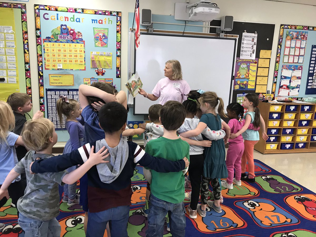 MrsEwingJBW's tweet photo. We had another special reader yesterday. Thank you to Molly’s Grandma Boo Boo for reading us a story and letting us act it out! https://t.co/poqVqdfH99
