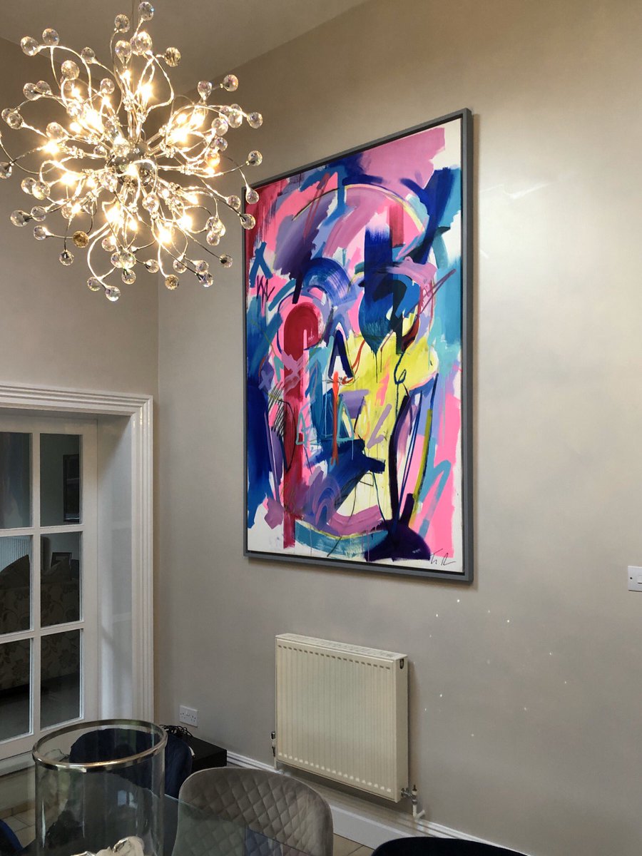 StudionAmeLei's tweet photo. Fantastic piece by artist #timfowler @TimFowler85 in its new home. https://t.co/oPIuHpewul