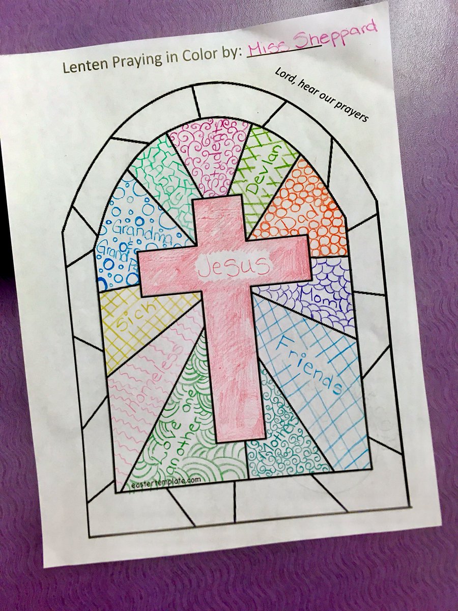 MlleSheppard's tweet photo. We had a blast during our our elementary retreat today - praying in colour, toilet paper roll crosses and rocking out to some rad music! #prayincolor #elementaryteacher #elementaryretreat #feelthepulse #jesus #lent #cross #iteachgrade2 #prayer #almsgiving #music #hs4 https://t.co/H5Fr62PFMP
