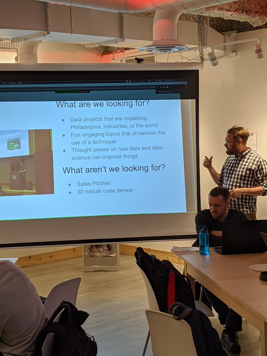 CodeForPhilly's tweet photo. Thanks @datadanlarson for encouraging CfP members to submit their #2020DataHackathon project to this year's @phillydatajawn!
Protip for attendees - tickets always sell out so if you see an early ticket release next week... get on it! #datajawn #civictech https://t.co/JdFr4h4fNm