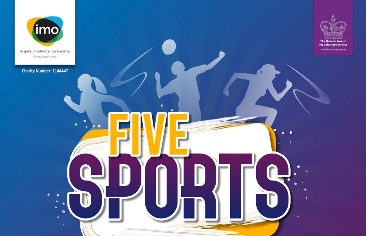 imocharity's tweet photo. We are all #excited and #thrilled at #IMO. One of our #NEW project called #FIVESPORTS is being launched tomorrow, keep your 👀 peeled on our #social media channels for more information. 😊🤩🥳👌👏👍 https://t.co/hsLRaJnGGN