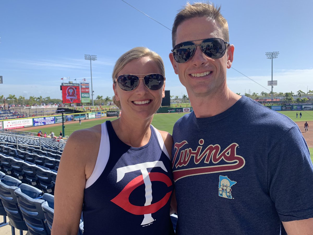 JenniferSyvers2's tweet photo. First Spring Training Game!@Twins https://t.co/mkNEAAEGZ7