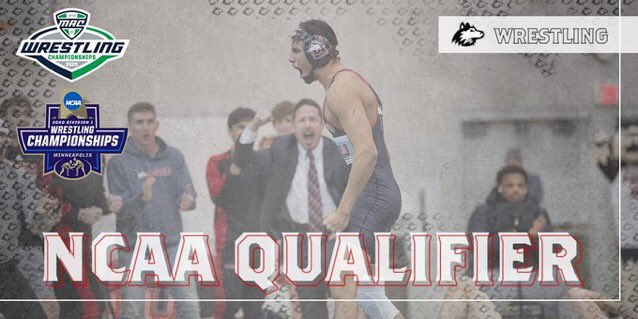 DominickMoyer's tweet photo. Let’s go!! @NIUWrestling is taking 4 to NCAA! Congratulations @IzzakOlejnik @britw613 @_gagebraun_ and @Mynameismaxihry! They will be ready to roll in Minneapolis! #BestIsYetToCome #BelieveIt  #worklikeadog https://t.co/6bk7MW93Ub