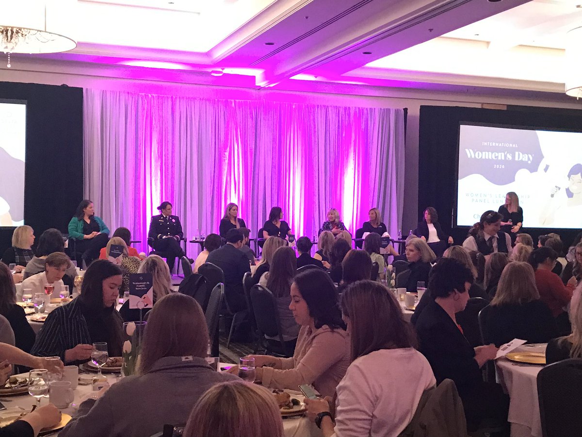 Enjoyed having lunch with 500  plus phenomenal women today for #IWD2020! A powerful panel of go getters with lots of great insight. So glad <a href="/mcinnescooper/">McInnes Cooper</a> could take part! Thanks for joining me ladies!!