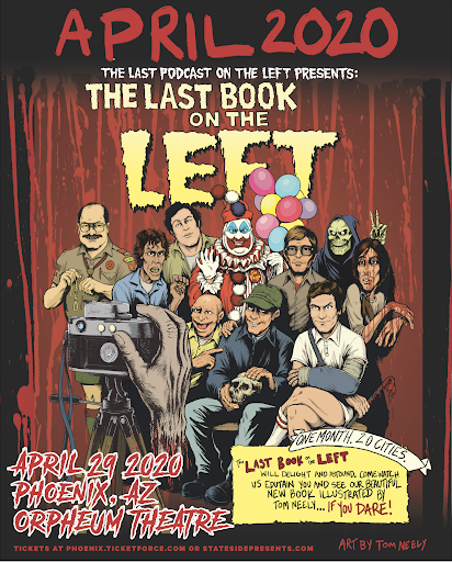StatesidePres's tweet photo. We're super looking forward to @LPontheleft bringing The Last Book Tour on the Left to Phoenix next month at the @OrpheumPhx ! Tickets are on sale now, get the best seats here: https://t.co/9q7Mde0nRc https://t.co/yiSaW96dPh