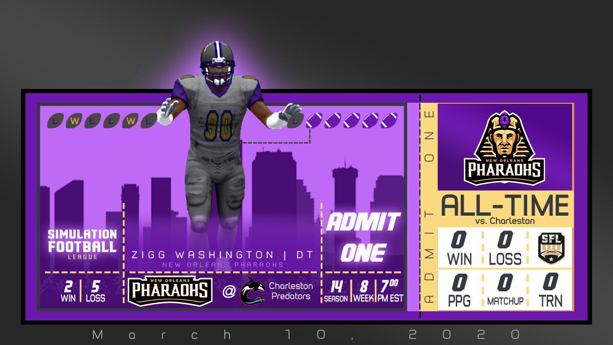 New Orleans Pharaohs tweet media