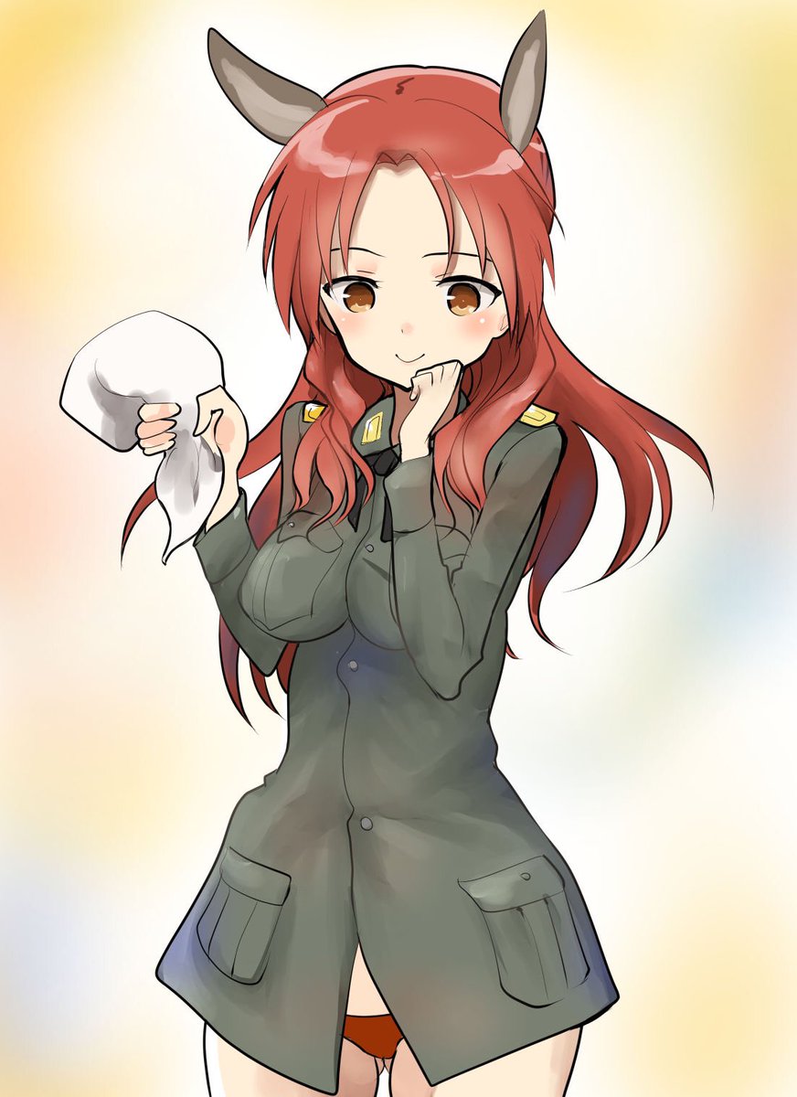 おまけのケーキ無しミーナ中佐。 #w_witch 