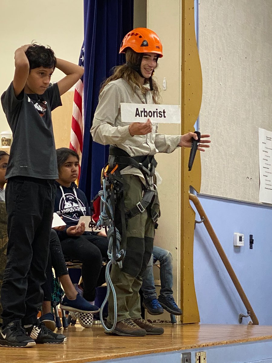 Tree Circus assembly to teach students about the importance of trees.
