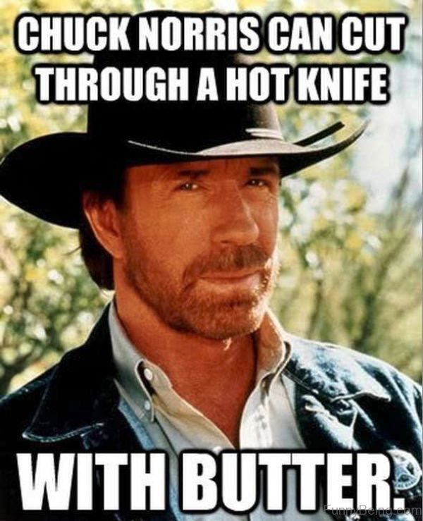 Happy birthday Chuck Norris! 