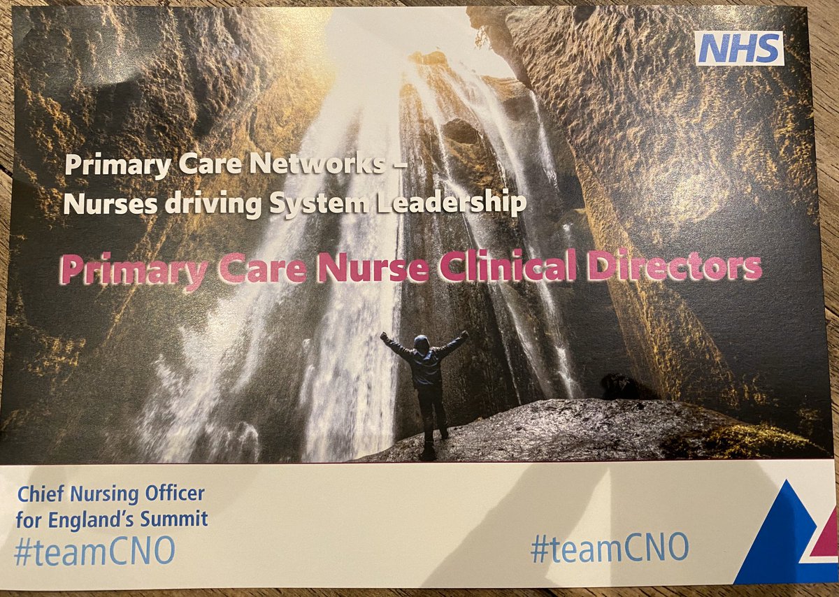 We are looking forward to sharing our journey with our nursing colleagues tomorrow and how we broke the ceiling in primary care @CNOEngland  <a href="/teamCNO_/">teamCNO 💙</a> <a href="/shinymindcoach/">ShinyMind</a> @ScottyANP35 <a href="/brendakdonnelly/">Brenda</a> @DalbyWelsh @kstorey63
