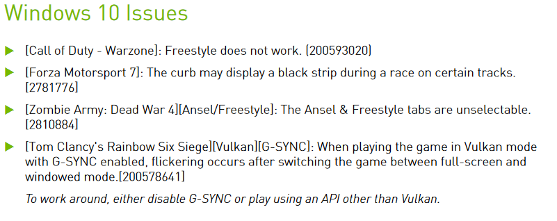 Darpa_21's tweet photo. @duxativa @alkapone @mymtumtum @GorilaNerdy El controlador de NVIDIA 442.59 tiene problemas con COD: Warzone y R6 para que lo tengan en cuenta.

Saludos. https://t.co/hzbDYU7dxB