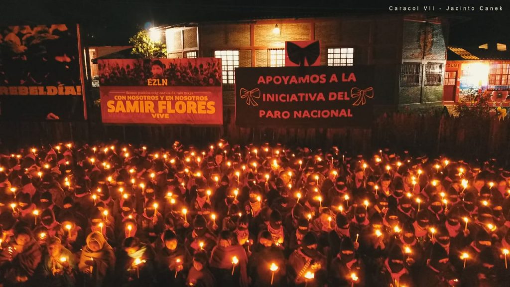 #Mexico Yesterday tens of thousands of #women participated in #UnDiaSinNosotros, a strike to protest gender-based violence &amp; to demand action to halt the killing of 10 women every day. 
In #Oaxaca, activities were paralyzed by 60 to 70 %.
educaoaxaca.org/participaron-m… #9M #IWD2020