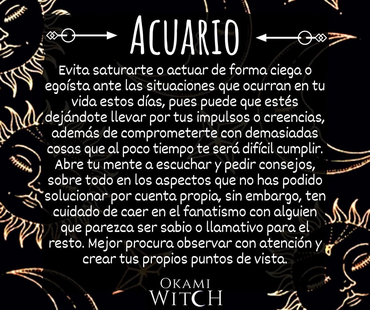 okamiwitch's tweet photo. #Acuario 💕💕💕  #HOROSCOPOMARZO

#horoscopoacuario
#horoscopo #fortuna #amor #astrologia #okamiwitch #brujasmexico #brujiconsejo #brujaslife #astrologia #tarot #tarotistamexico #tarotista #bruja #magiablanca #brujablanca #horoscoposemanal #Marzo #horoscopodelmes #cdmx #zodiaco https://t.co/m6RY9KAaPD