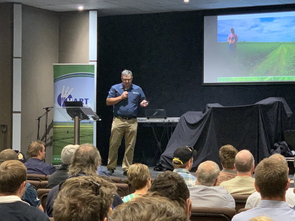 AlexThomasPL's tweet image. @johngladigau “Travel, get out of your own environment, get a fresh perspective and seek intel from other industries. You’ll be a better farmer for it”. @HartFieldDay @GrainGrowersLtd @DavidEvans_GGL @sommy79 #GTCI