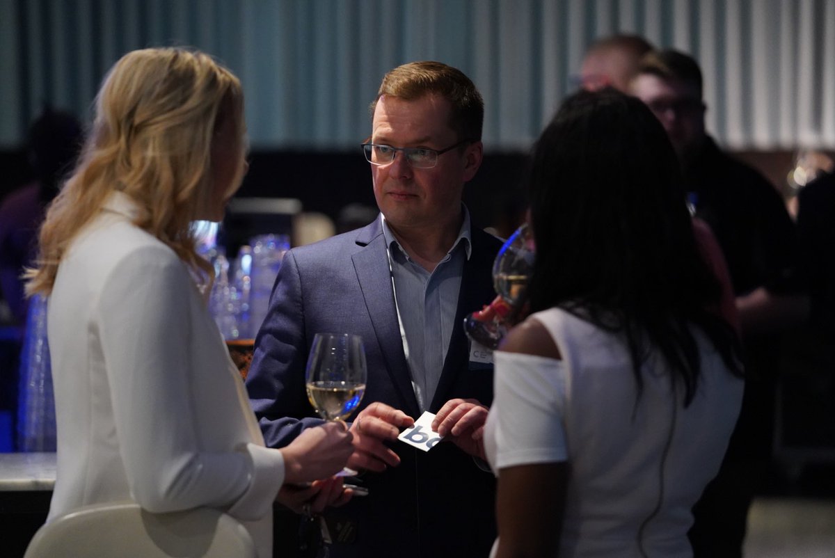 CalgaryChamber's tweet photo. There’s one thing we know for sure- business owners love to chat business, and this room at the #CC403 is no different! We are talking brand tonight, follow along for insights and takeaways. #ItsGrowTimeYYC https://t.co/iJ8G9ZP3VT