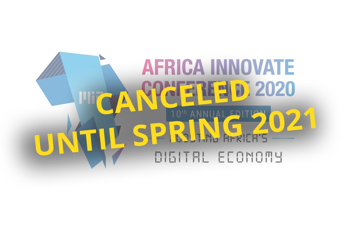 In accordance with new campus-wide policies in response to COVID-19, we are canceling the MIT Africa Innovate Conference initially planned for April 11, 2020. 

Stay tuned for next year's conference in Spring 2021!