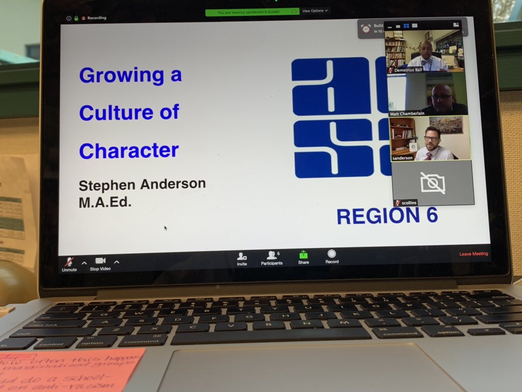Demetrius_Ball's tweet image. Shout out to my AP Stephen Anderson @character_guru who has presented twice in the last week on his his passion, Character Development! #powerofjag  @leagueofschools @ACSARegion6