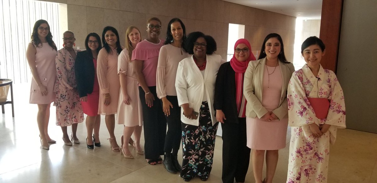 LibraEducator's tweet photo. Women's Empowerment Tea 2020 with @HISDSupe. I respect these ladies and the leaders they are. My hope is that we continue to pour into and uplift one another. #NationalWomensMonth #TeaTalk #GoingForTheGold #DataDivas @Ponce_East @HISDEastArea @HISD_Assessment https://t.co/VT9wejMAou