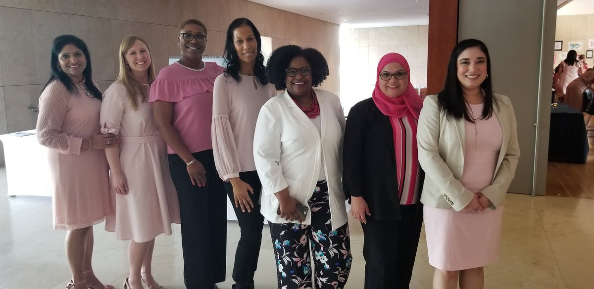 LibraEducator's tweet photo. Women's Empowerment Tea 2020 with @HISDSupe. I respect these ladies and the leaders they are. My hope is that we continue to pour into and uplift one another. #NationalWomensMonth #TeaTalk #GoingForTheGold #DataDivas @Ponce_East @HISDEastArea @HISD_Assessment https://t.co/VT9wejMAou