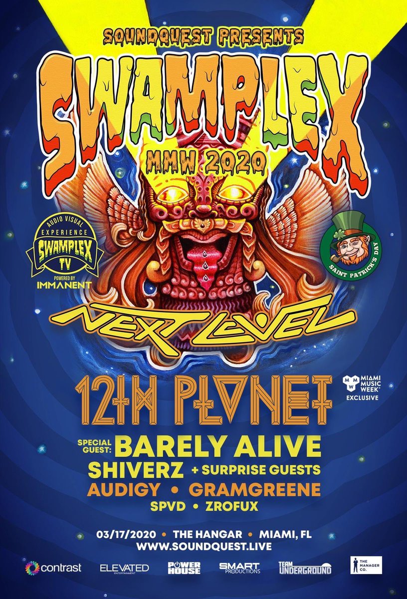 PowerHouseMia's tweet photo. MMW giveaway! 

Win a free ticket to SWAMPLEX w/
12th planet❗️
Barely Alive❗️
Shiverz + more❗️

To enter to win: 
- RT + like tweet
- must be following us

One random winner will be selected Monday night, good luck https://t.co/EKPfqQWVn2