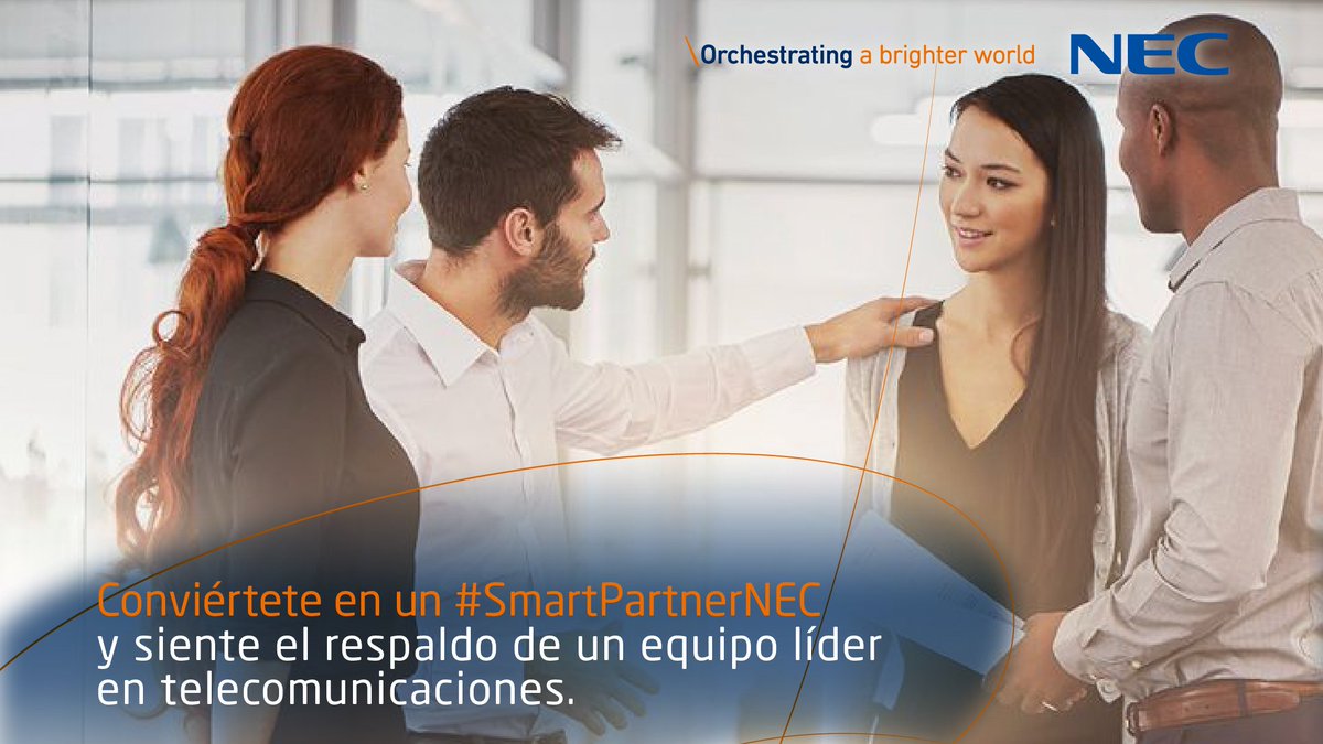 NEC_LASC's tweet photo. Programas de lealtad, entrenamiento y certificación son algunas de las ventajas de convertirte en un #SmartPartnerNEC. Aquí te decimos cómo acceder a estos beneficios 👉https://t.co/7thrgRak9q https://t.co/P1yK4xRjyE