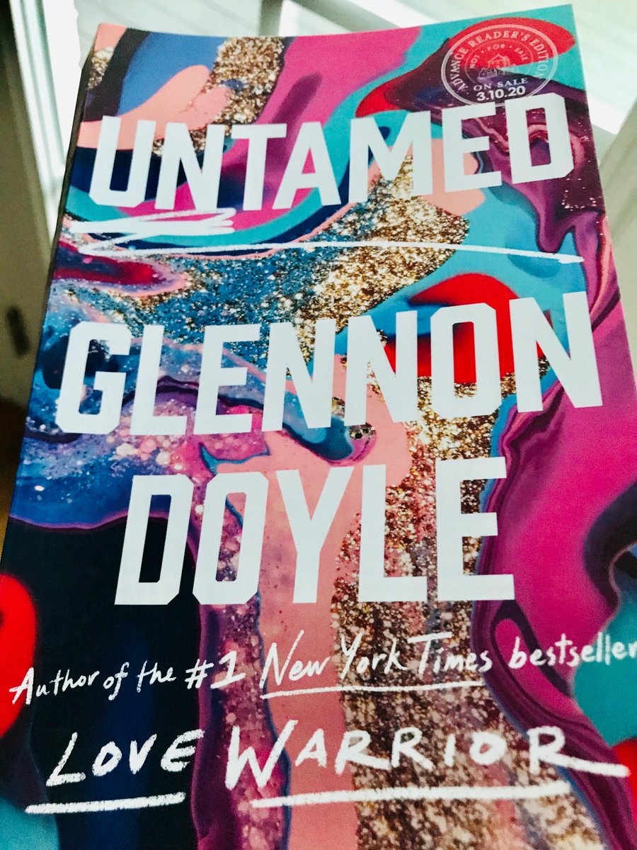SarahMMcCoy's tweet photo. This minute… celebrating @GlennonDoyle’s #Untamed. Out TODAY and in my hands tonight. #ThisIsHowYouFindYourself I’m here for it. Congrats, Lady G!! Please keep shining on us all. We need the heavenly light so very much.  💖 @randomhouse https://t.co/QPdDG5NFwQ