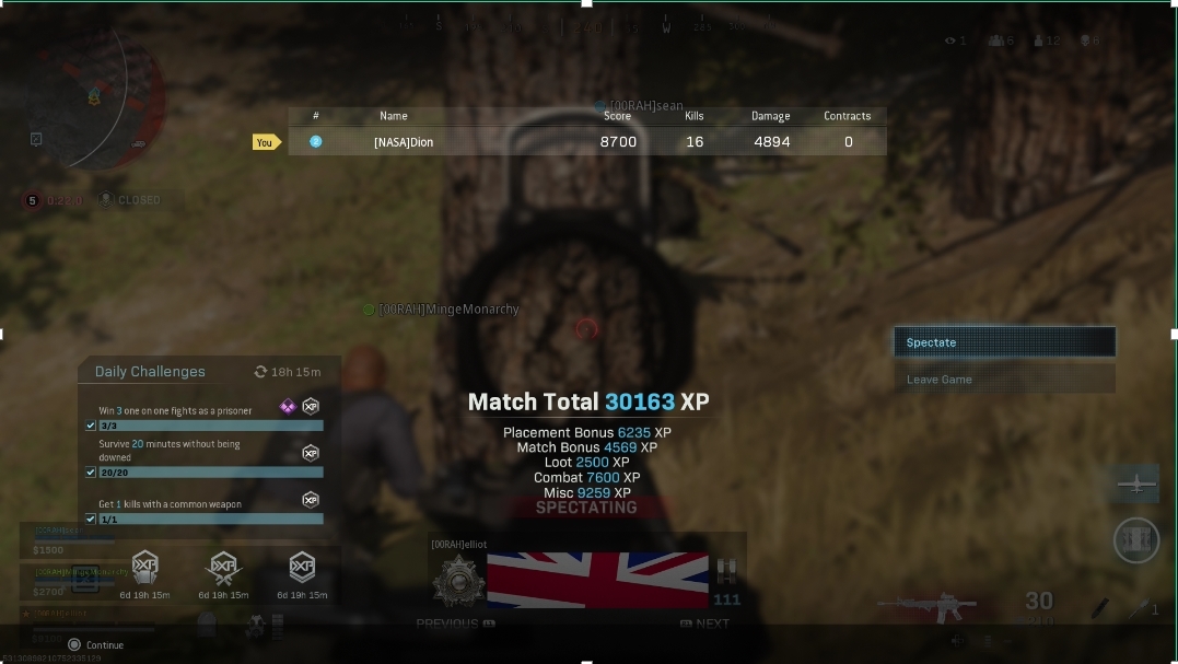 DionApex's tweet photo. im chilling, first time on cod in 6 months still shitting on kids https://t.co/7OAUlHxtzh