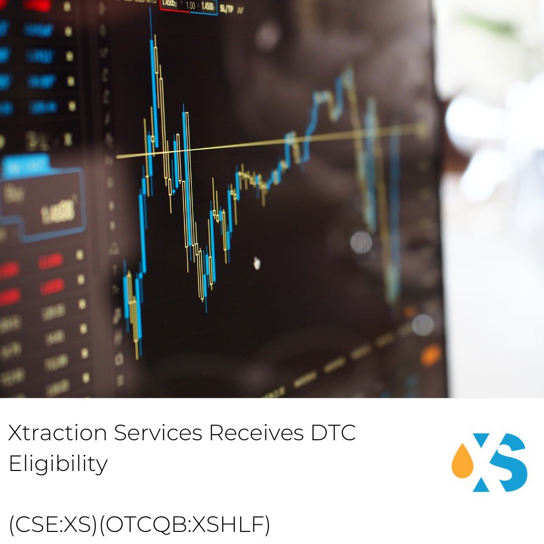 XSFinancial's tweet photo. XS is pleased to announce that it has received approval for eligibility for DTC to facilitate electronic settlement of transfers of its shares. This electronic method of clearing securities speeds up the receipt of stock and accelerates the settlement process for investors. https://t.co/mj6bf0Rs4D