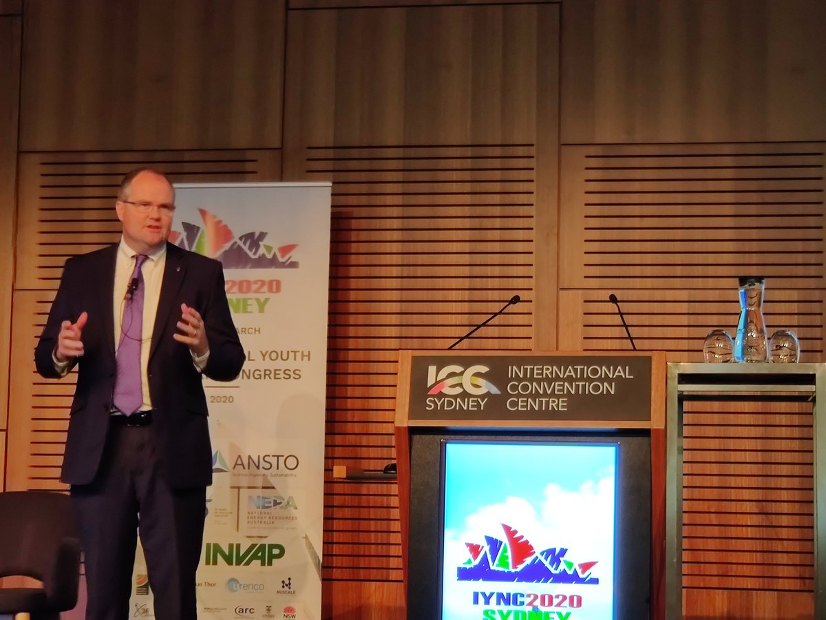 nuclearmh's tweet photo. "We have a bizarre situation in Australia where we have the world's largest uranium reserves and yet we have a moratorium on nuclear energy. The ban should be lifted." Hon. Ted O'Brien.  Today @IYNC2020 #Sydney @climatecouncil
@NuclearAus  @Nuclear4Climate @AustNuclear @AusYGN https://t.co/O2Fk8ybXdo