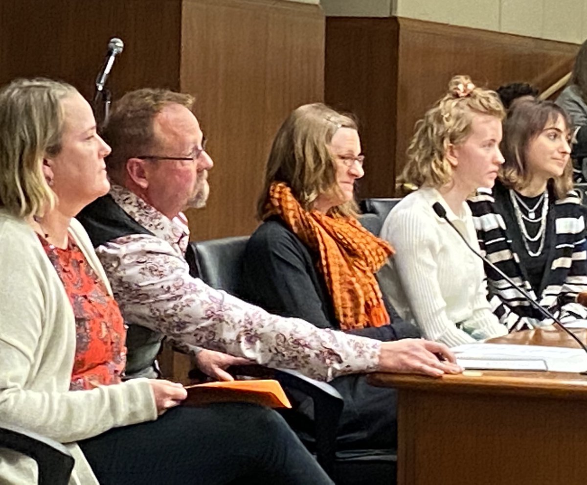 HopkinsLAC's tweet photo. ⁦@Hopkins270⁩ experts speaking to the MN House Ed Policy Committee tonight on successes and challenges around mental health initiatives https://t.co/sicjK3DkSW