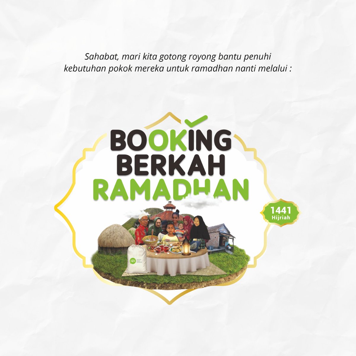 bungrizqi's tweet photo. Booking Berkah Ramadhan dari sekarang

Dgn 150k untuk paket Ramadhan dan 10 juta untuk Rehab Musholla, penuhi kebutuhan pokok dan nyamankan Musholla mereka 😊👍🏻

Rekening IZI klik https://t.co/EqnHwQ5Ezr https://t.co/TTif4lUSIJ