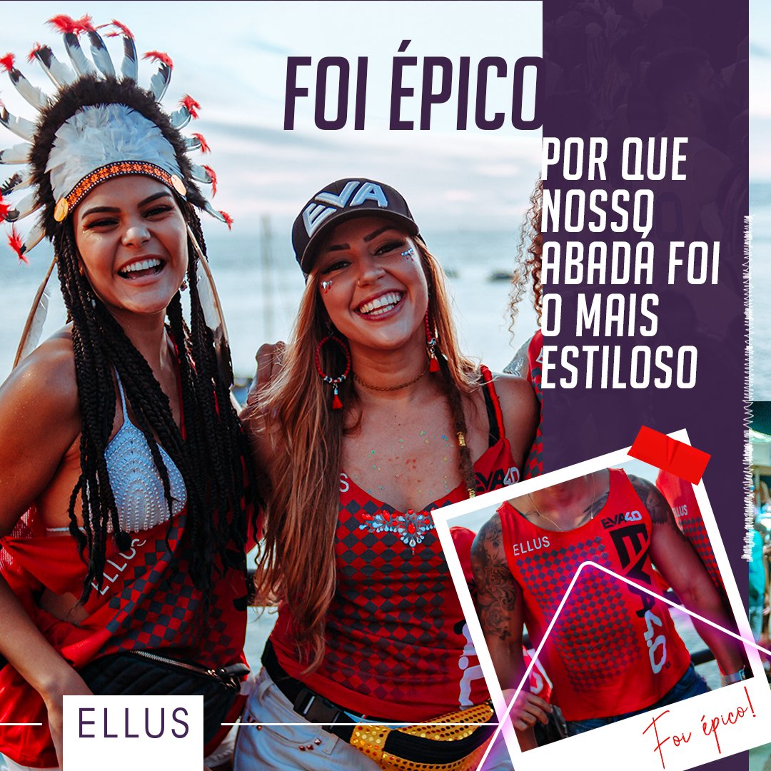 bandaeva's tweet photo. Mais um ano do Bloco Eva esbanjando elegância! 😍❤ Dos abadás aos looks da nossa banda e do Felipe Pezzoni, a @ellusjeansdlx garantiu que nosso estilo estivesse a altura de uma festa ÉPICA! Muito obrigado por esses muitos anos de parceria, Ellus! #BlocoEva2020 #Ellus #Eva40 #Ad https://t.co/LIcgfvsZhg