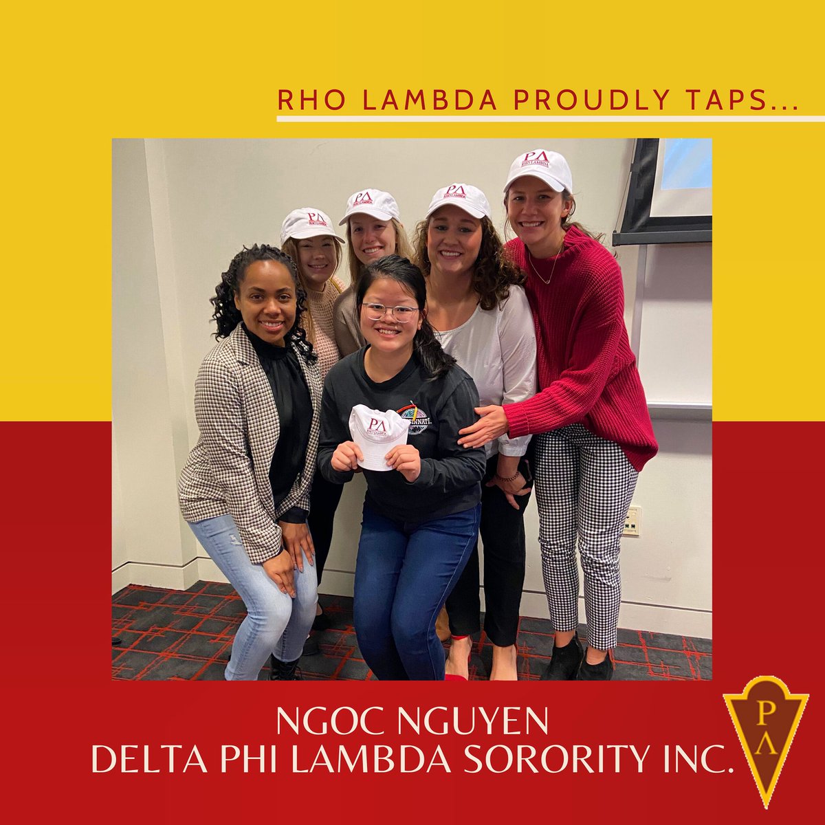 On this day Rho Lambda proudly taps Ngoc Nguyen! <a href="/UCDPhiL/">Delta Phi Lambda</a>