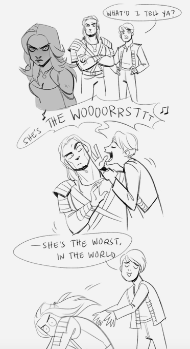 i finally watched the witcher......jaskier has jean ralphio vibes im just saying 