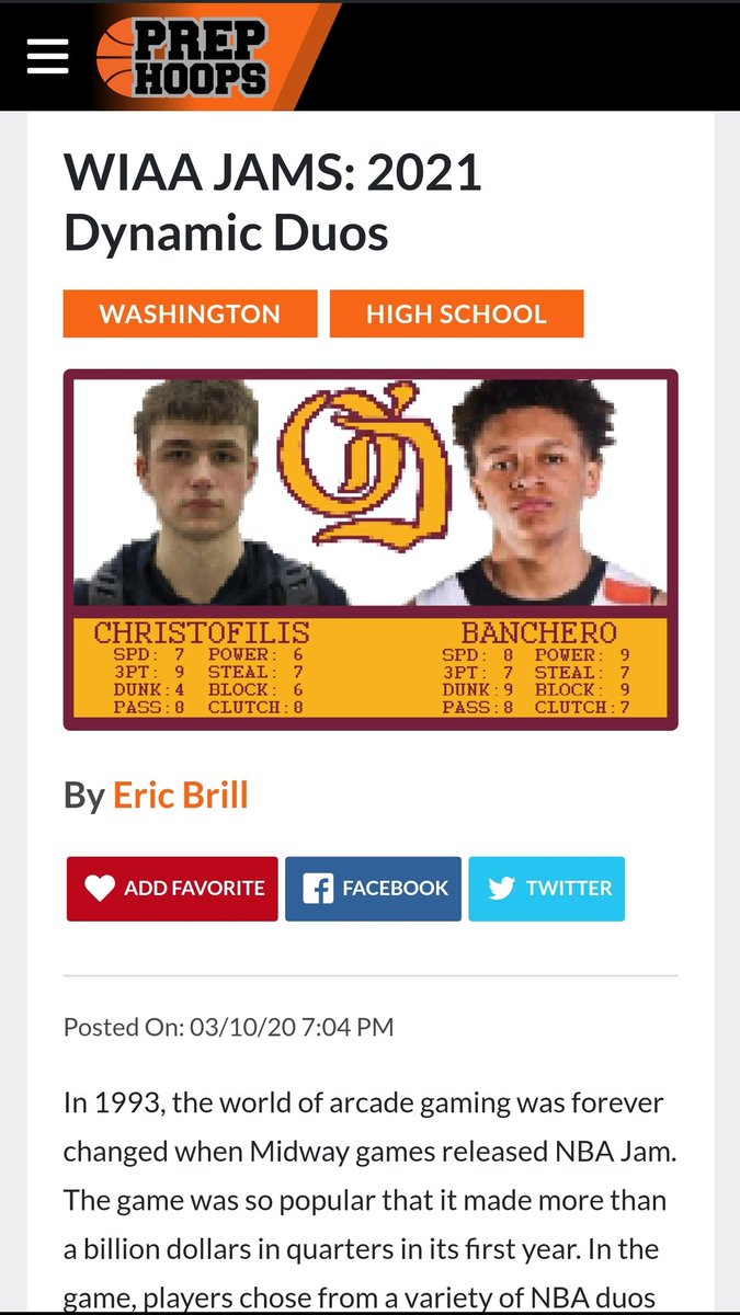 Two new articles today. One looking back at the some of Metro Leagues underappreciated stars, and one looking ahead at the 2021 duos set to dominate next winter. 
prephoops.com/2020/03/metro-…
prephoops.com/2020/03/wiaa-j…