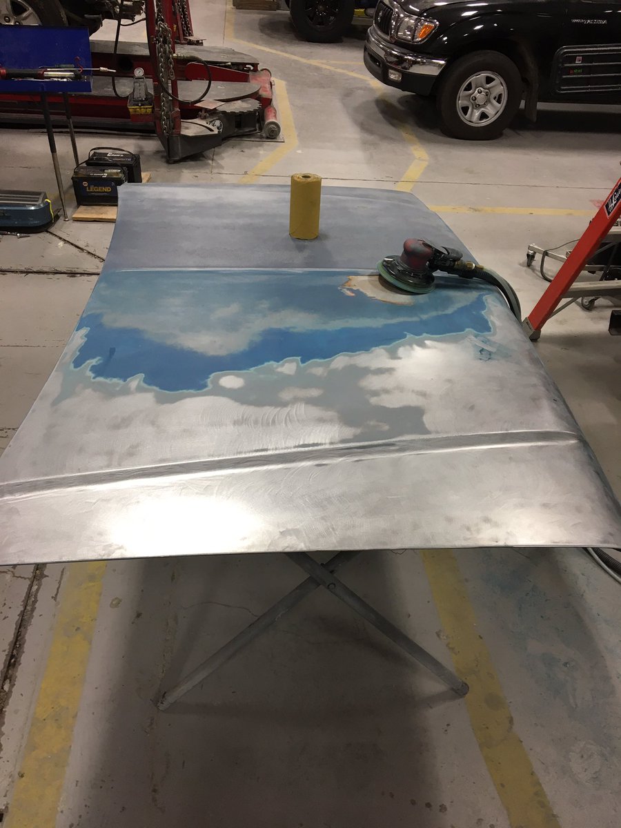 Had a couple setbacks but Ol Blue is finally in body shop getting ready for the repaint. I’m so excited for this to finally be happening and can’t wait to see the final product